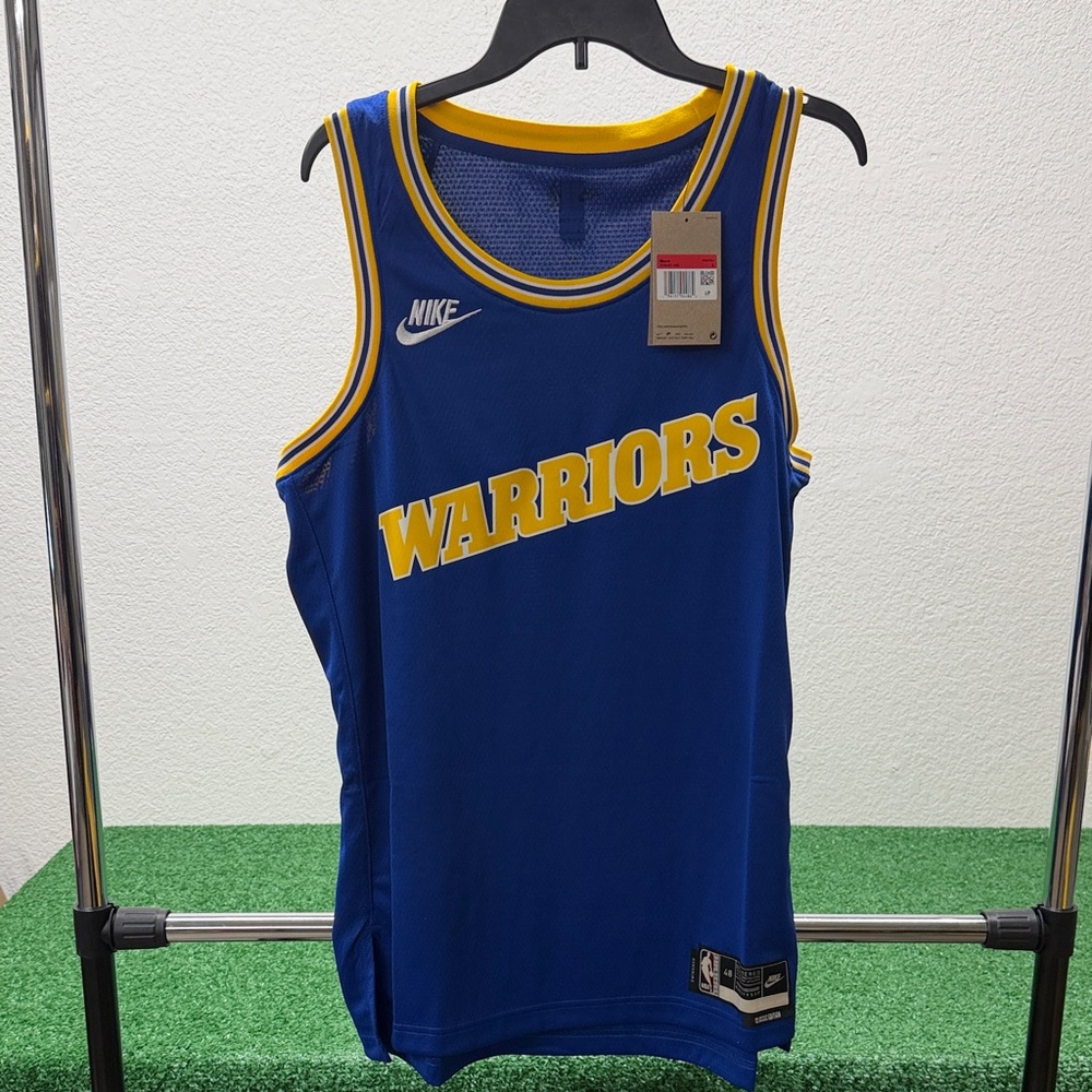 Nike Golden State Warriors Classic Edition Swingman Jersey Large Size 48 NWT